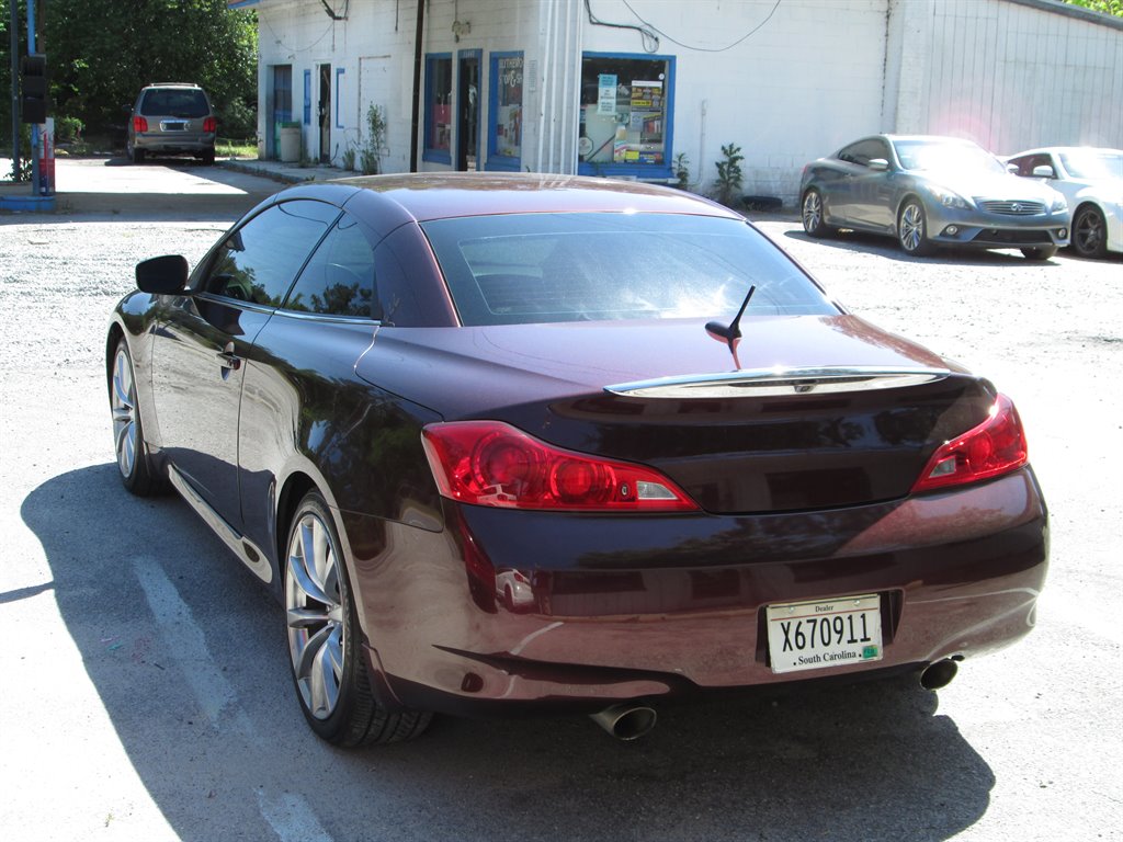 2009 INFINITI G Convertible null photo 3