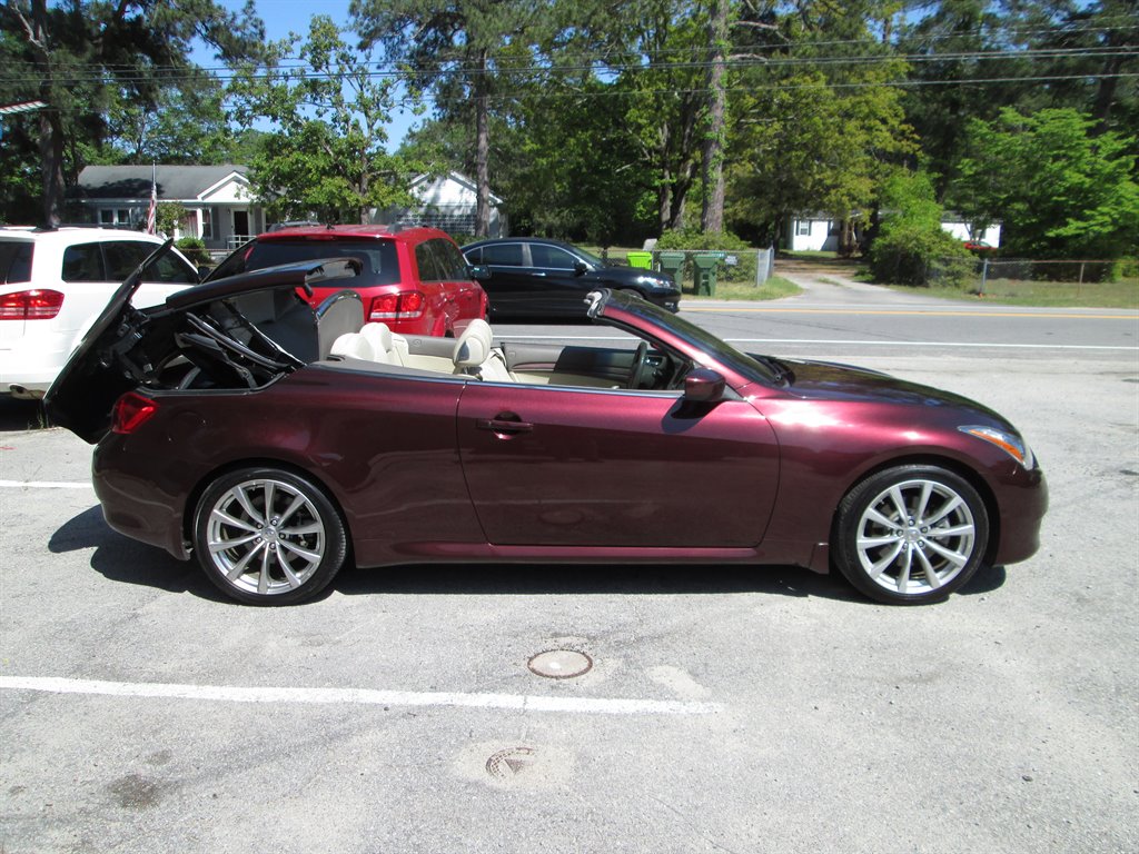 2009 INFINITI G Convertible null photo 5